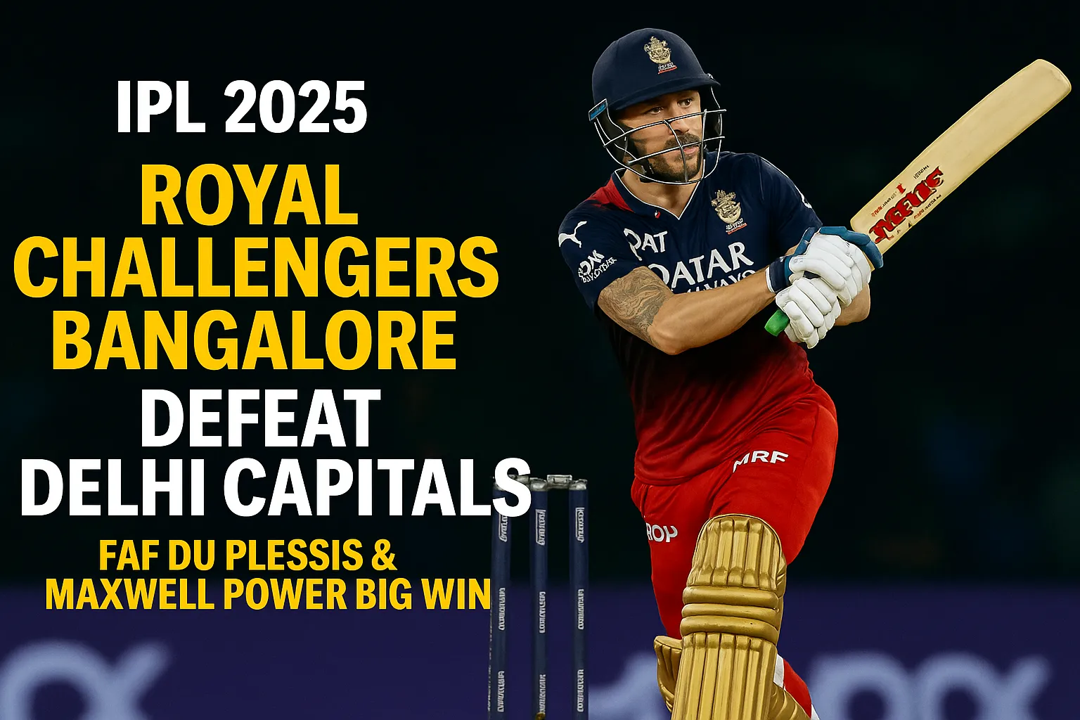 RCB destroy Delhi in a must-win showdown