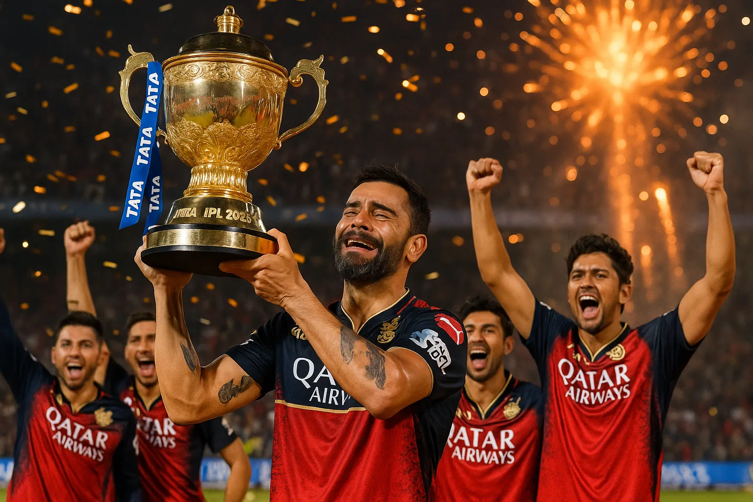 RCB Takes IPL Title in a Bittersweet Moment
