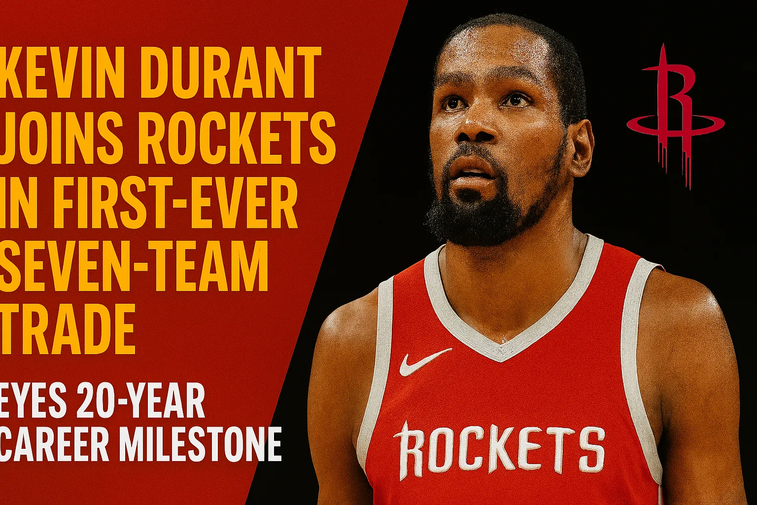 Kevin Durant’s Rockets Shift Sparks NBA Frenzy