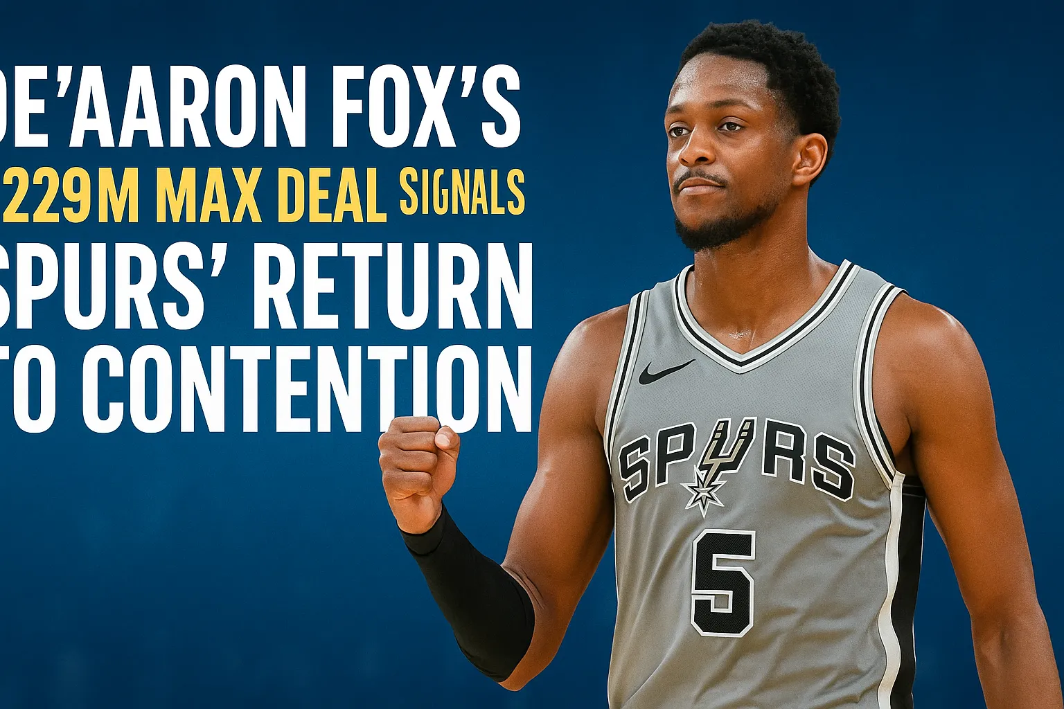What Fox’s Max Deal Means for the Spurs