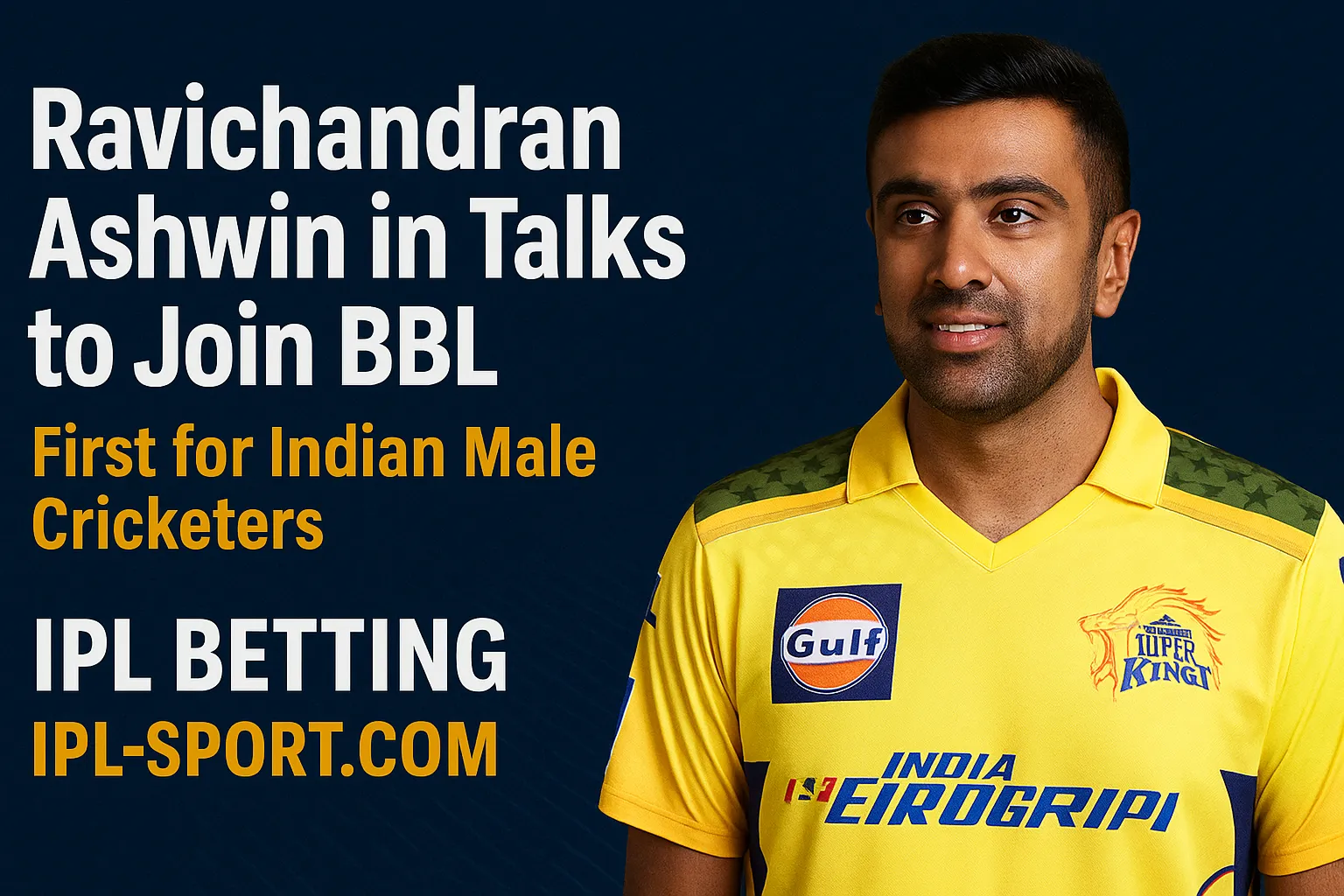 Ravichandran Ashwin in Talks to Join BBL Historic First