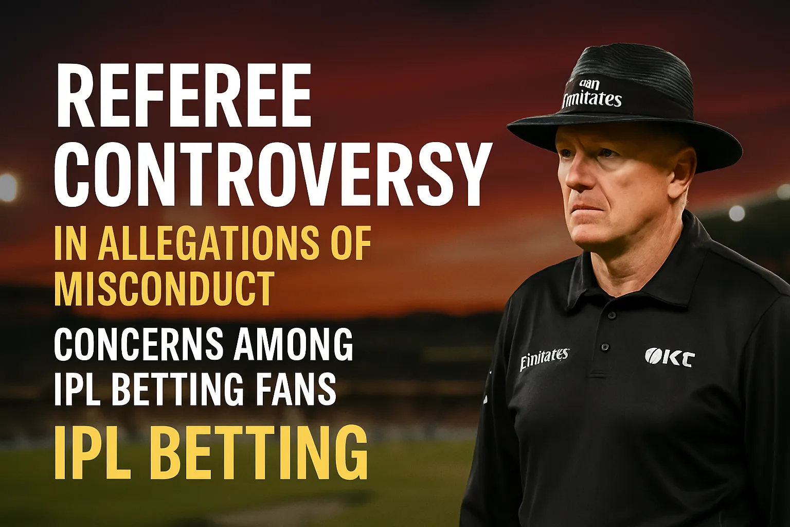 How Referee Controversy in Asia Cup Hurts IPL Betting Trust