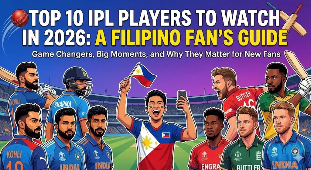 Top 10 Players to Watch in IPL 2026: A Filipino Fan’s Guide