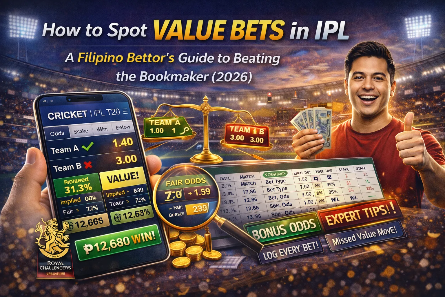 How to Spot Value Bets in IPL: A Filipino Bettor’s Guide to Beating the Bookmaker (2026)