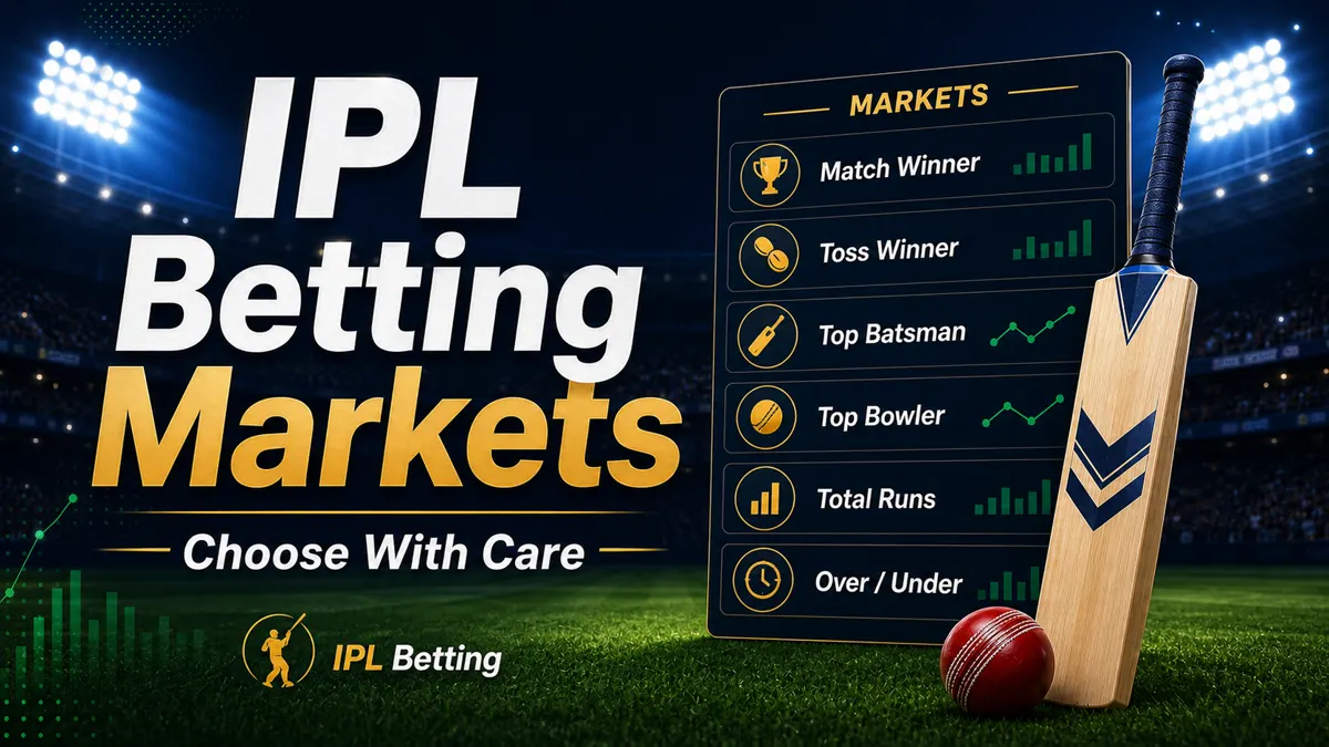 IPL Betting Markets: How to Choose the Right Market in 2026