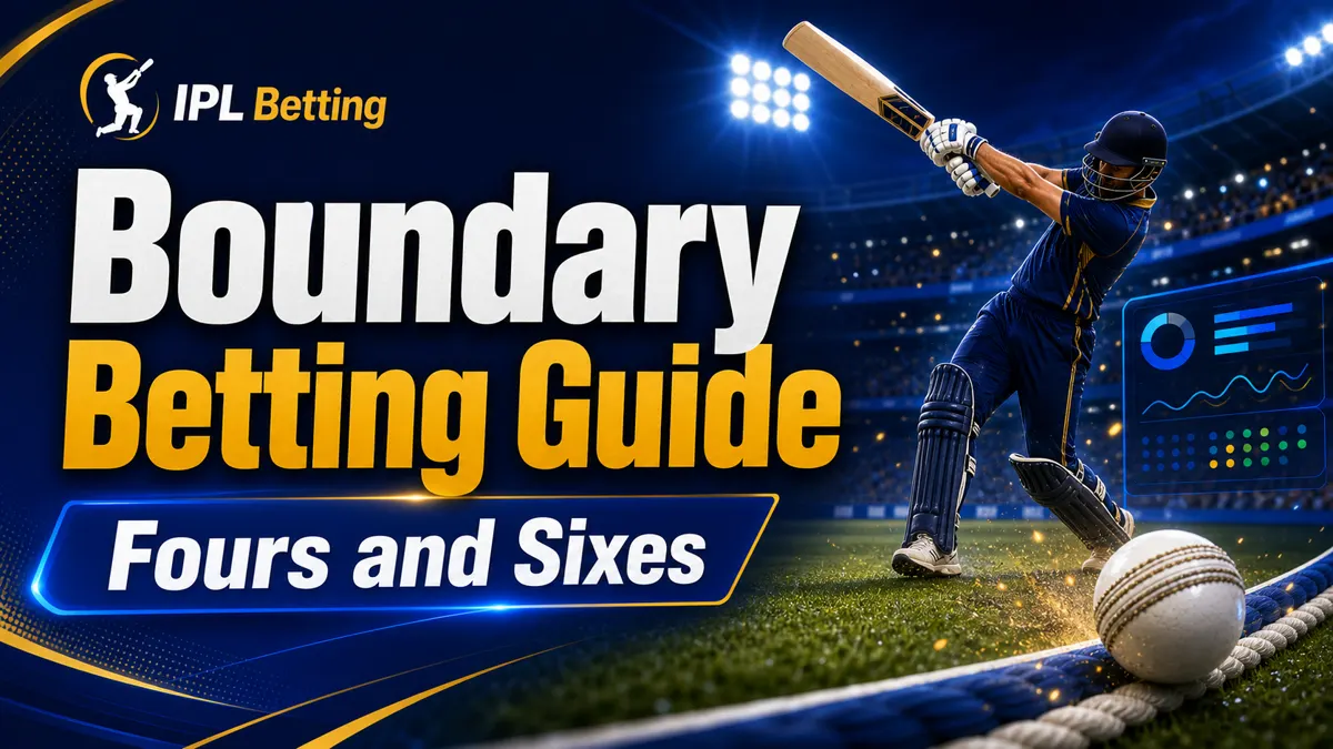 IPL Boundary Betting Guide: Fours and Sixes Markets