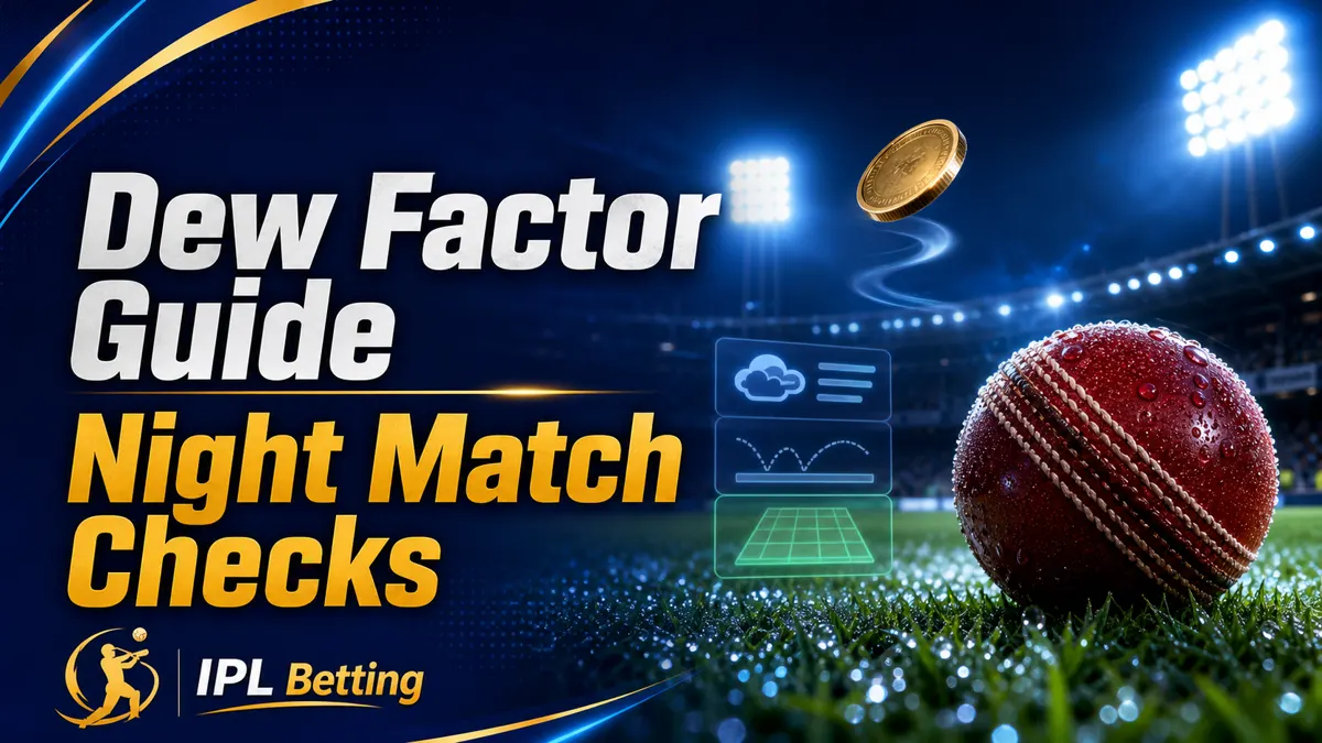 IPL Dew Factor Betting Guide for Night Matches