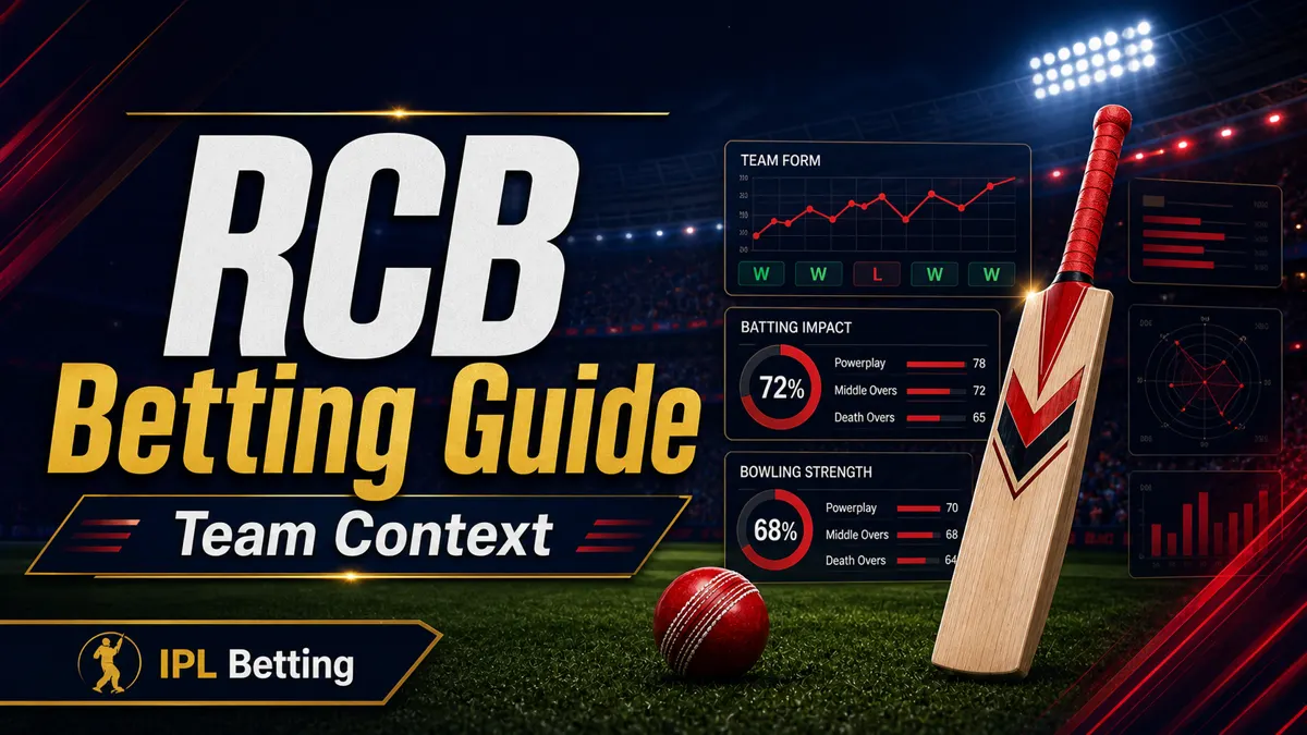 RCB Betting Guide for Filipino Fans: How to Study IPL Markets