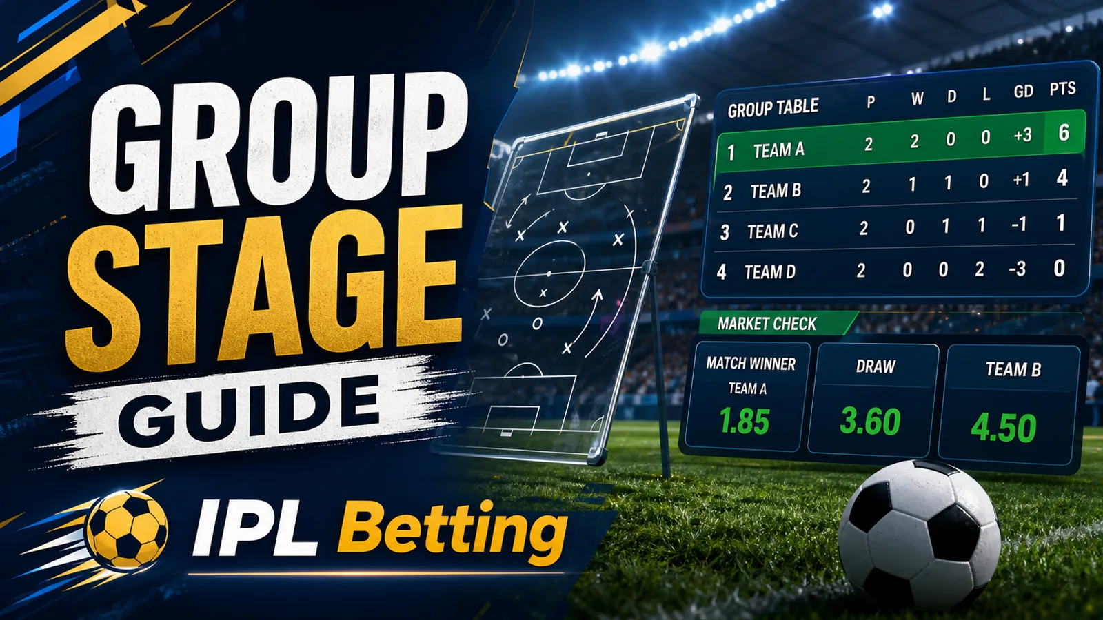 World Cup 2026 Group Stage Betting Guide: Rotation, Table Pressure, and Market Checks
