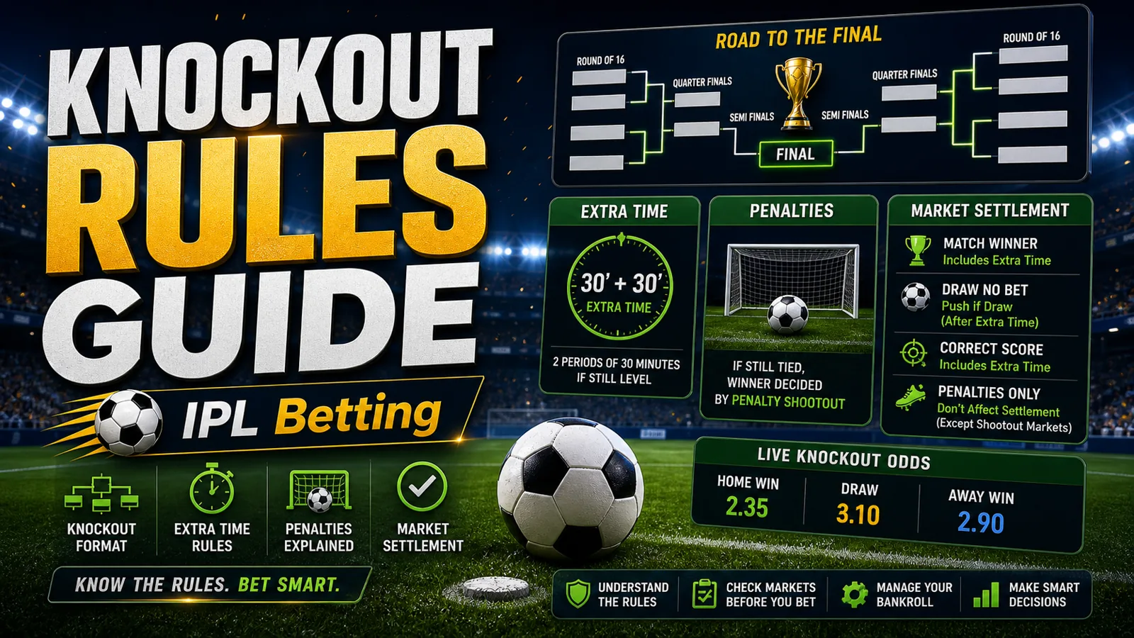 World Cup 2026 Knockout Rules Betting Guide: Extra Time, Penalties, and Settlement Checks