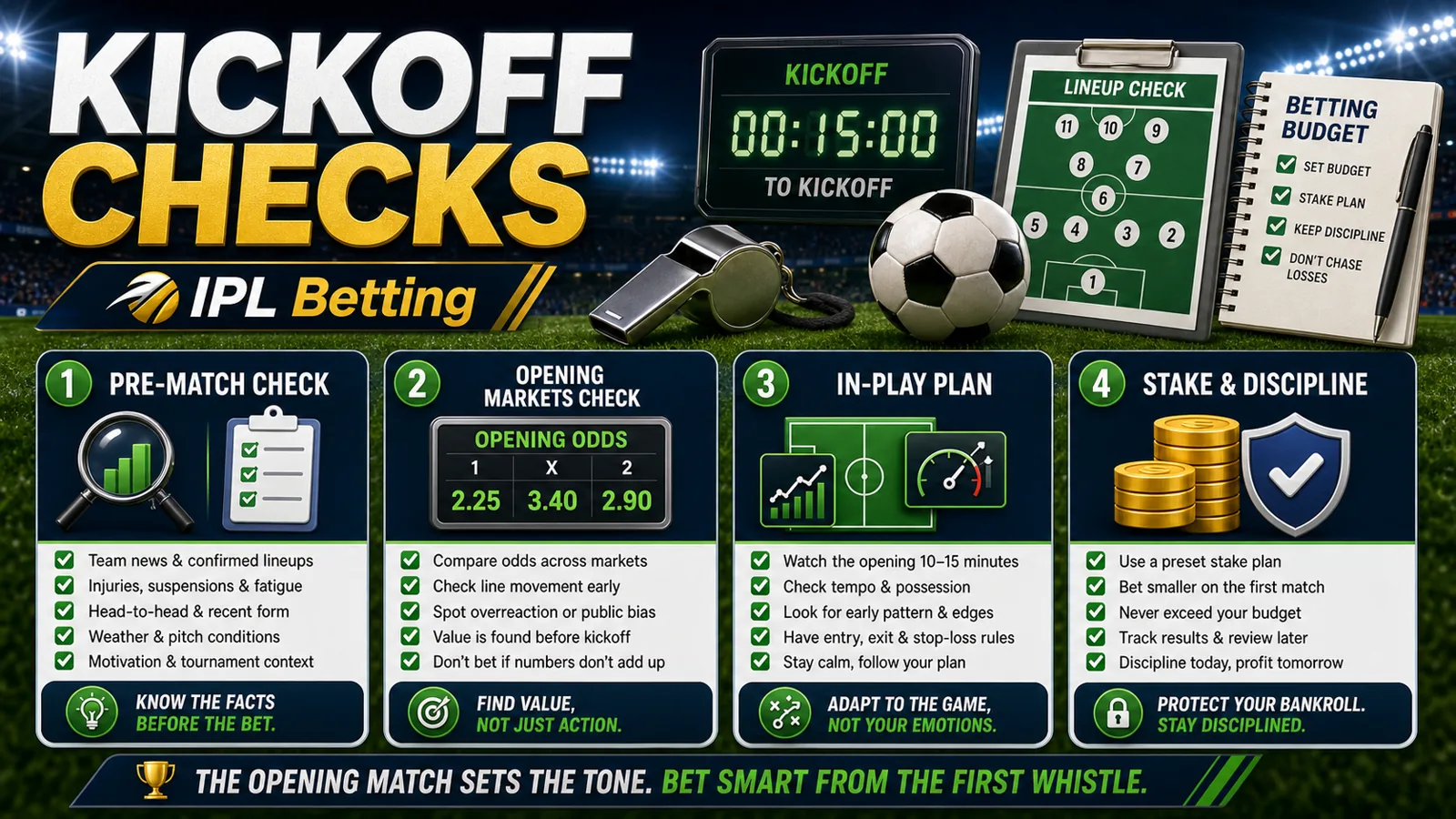 World Cup 2026 kickoff checks image with lineup, market rule, and stake notes