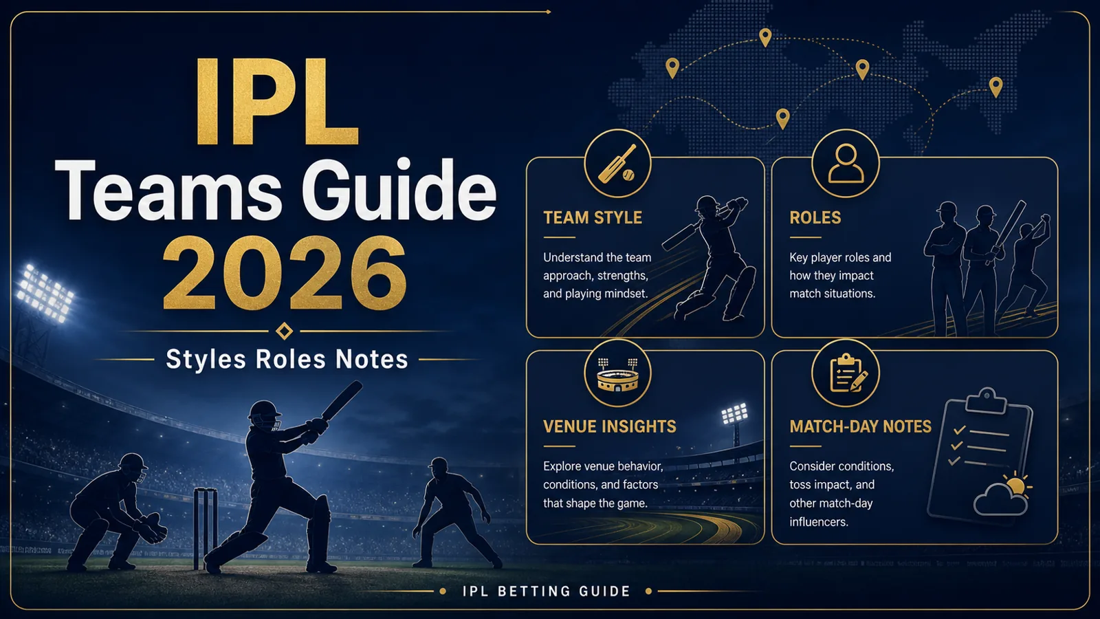 IPL Teams Guide 2026: Styles, Roles, and Match-Day Notes