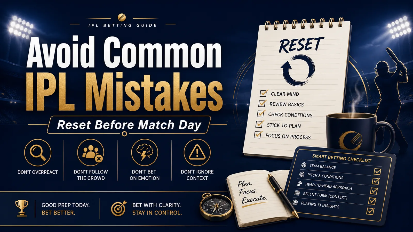 Common IPL Betting Mistakes and How to Avoid Them on Match Day