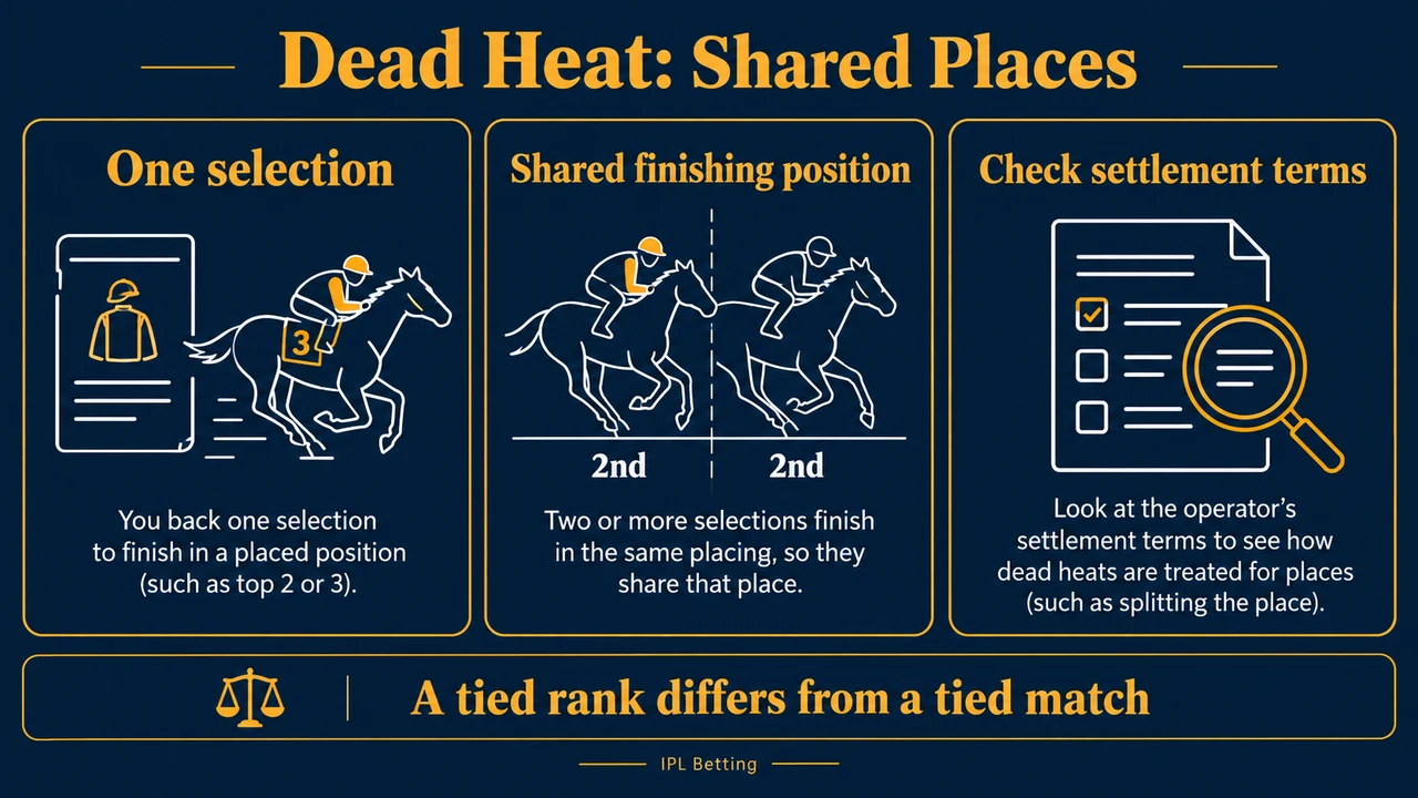 Dead Heat Rules Explained: Why a Winning Selection Can Pay Less