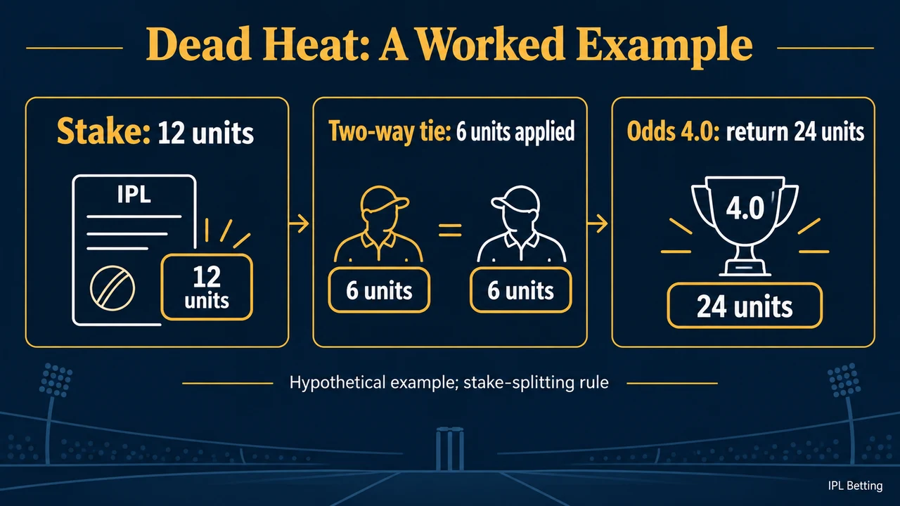 Dead Heat Rules Explained: Why a Winning Selection Can Pay Less — visual explanation
