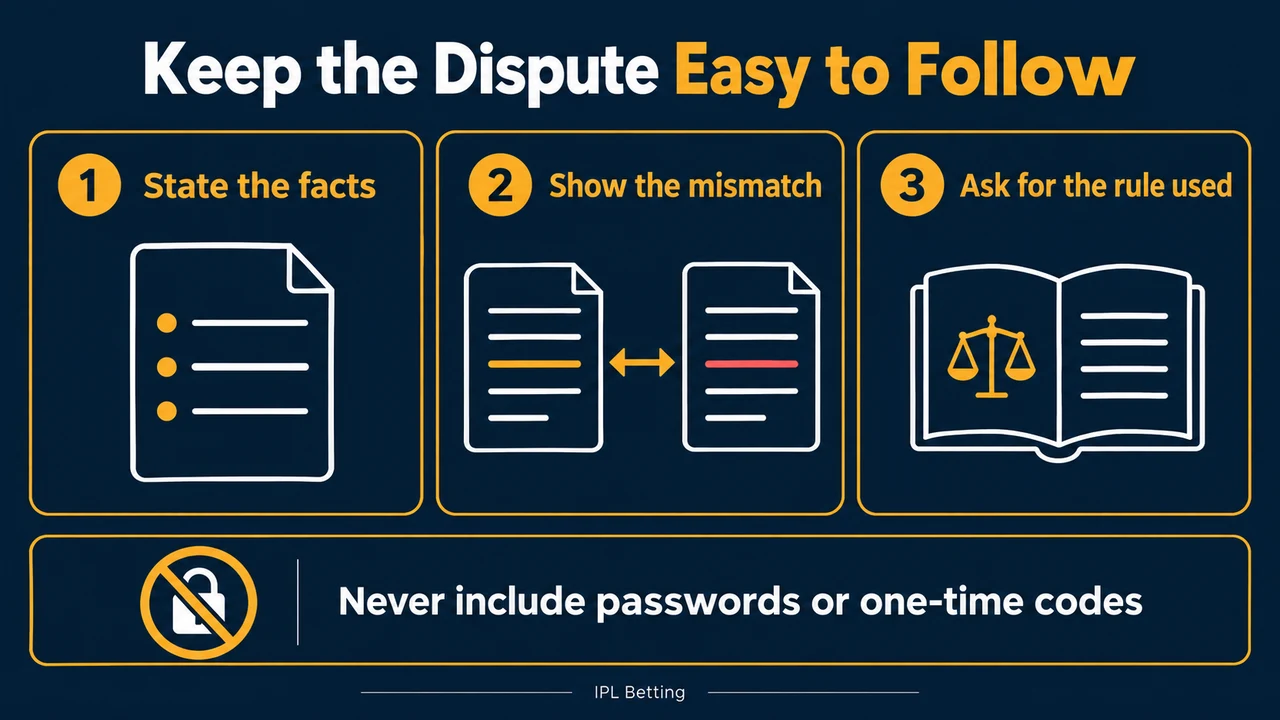 Bet Settlement Disputes: Evidence and Support Requests — visual explanation