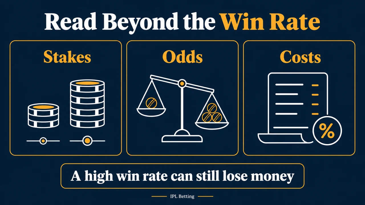 Check a Betting Tipster Record: Odds, Fees and Missing Picks — visual explanation